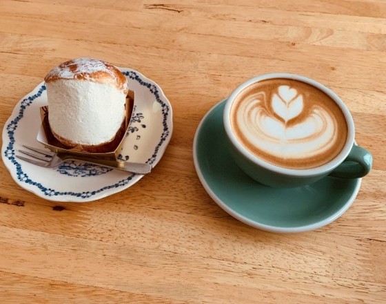 <苫小牧店>ラテアート④