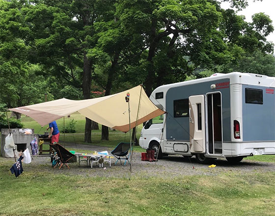＜苫小牧店＞キャンピングカーで道の駅巡り！