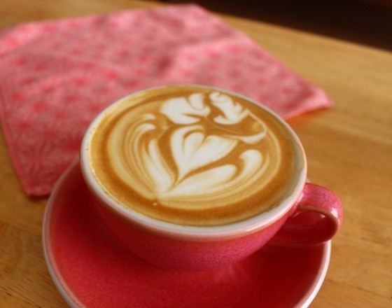 <苫小牧店>ラテアート⑦