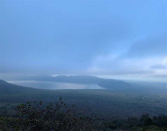 <苫小牧店>樽前山からの景色