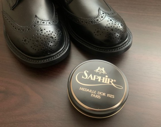 <苫小牧店>革靴のメンテナンス2