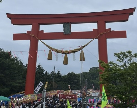 <苫小牧店>樽前神社祭り