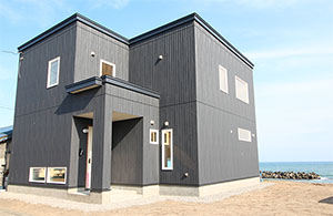 太平洋を一望できる絶好のロケーションハウス