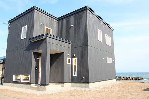 太平洋を一望できる絶好のロケーションハウス