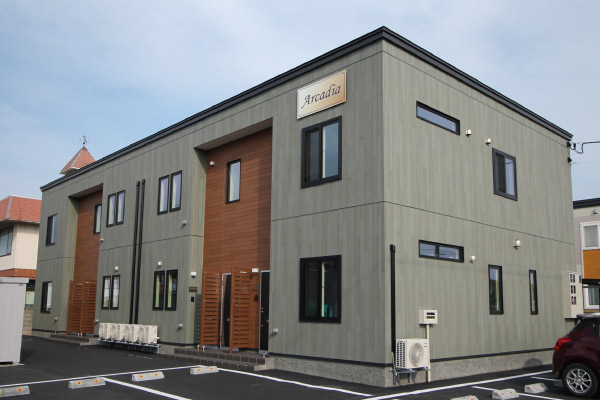 メゾネットタイプの集合住宅